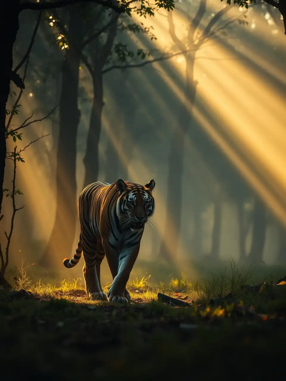 Royal Bengal tiger safari at Jim Corbett National Park Uttarakhand